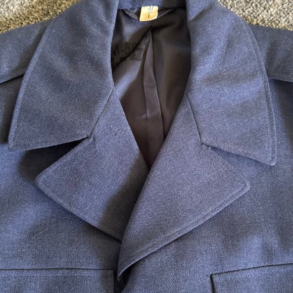 Vintage 1951 USAF Blue Ike Eisenhower UnifoJacket Size 37L 100% Wool Korean War - Picture 8 of 12